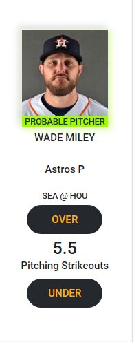 9/5 MLB Prop Picks