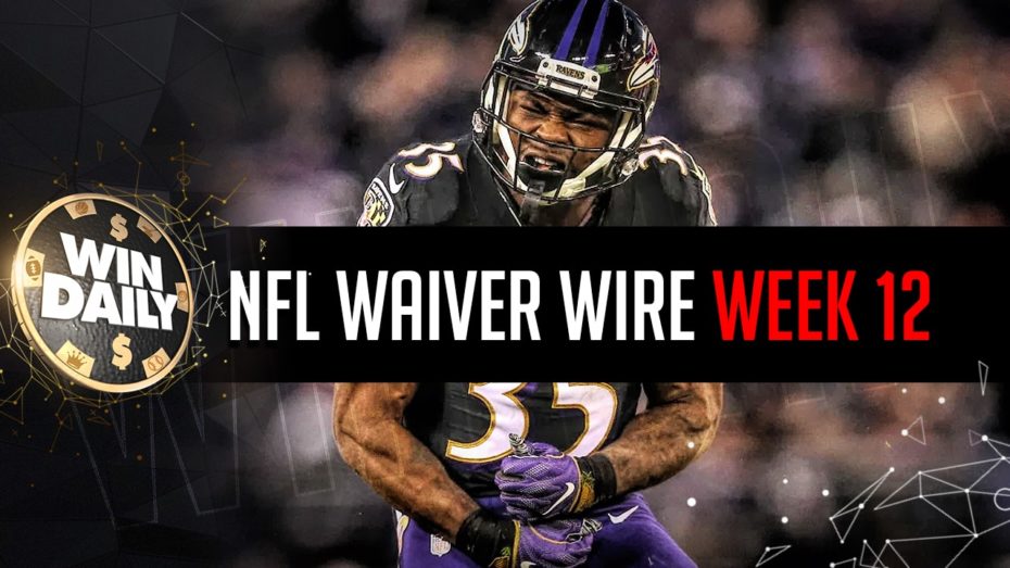 NFL Waiver Wire Week 12 Win Daily Sports