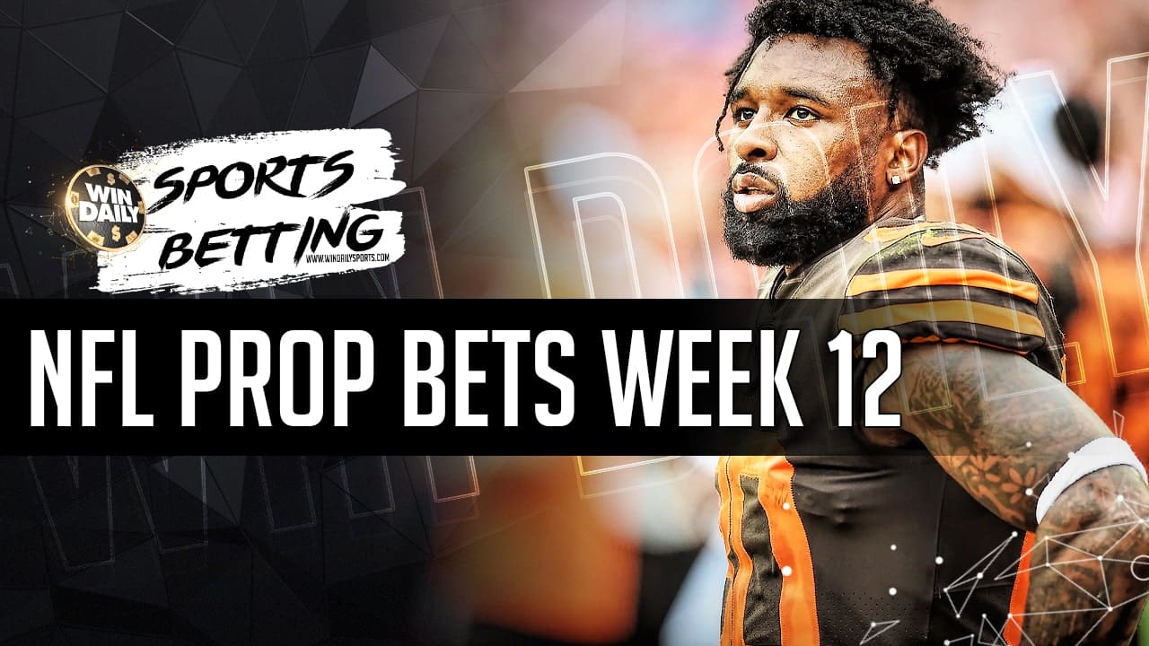NFL Prop Bets Week 12 Win Daily Sports