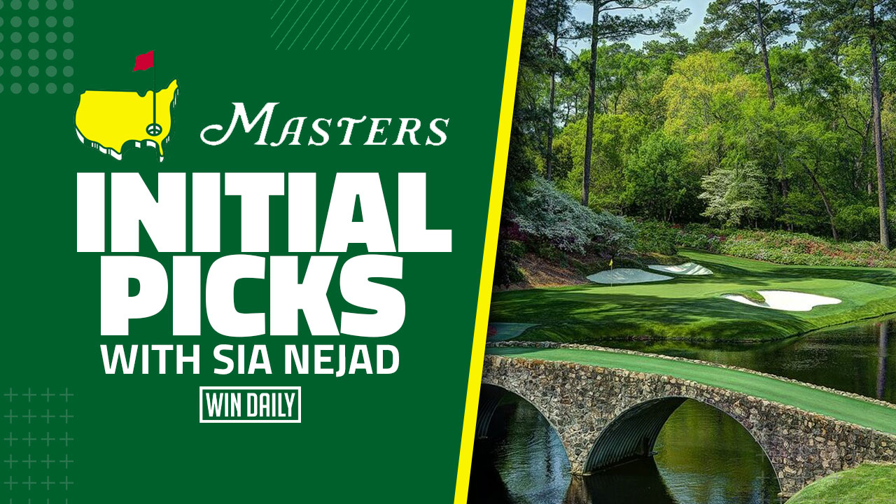 The Masters Initial Picks Win Daily Sports