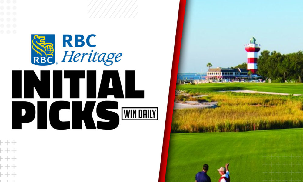 RBC Heritage Initial Picks Win Daily Sports