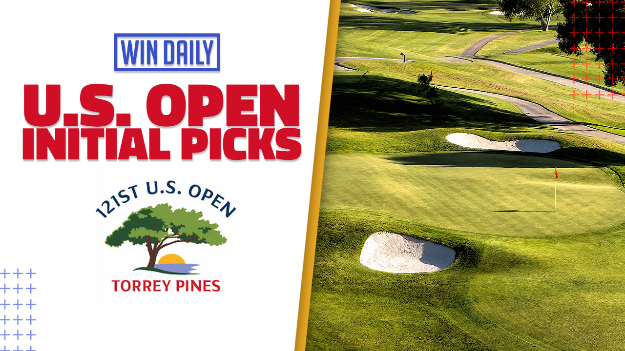The U.S. Open Initial Picks Win Daily Sports