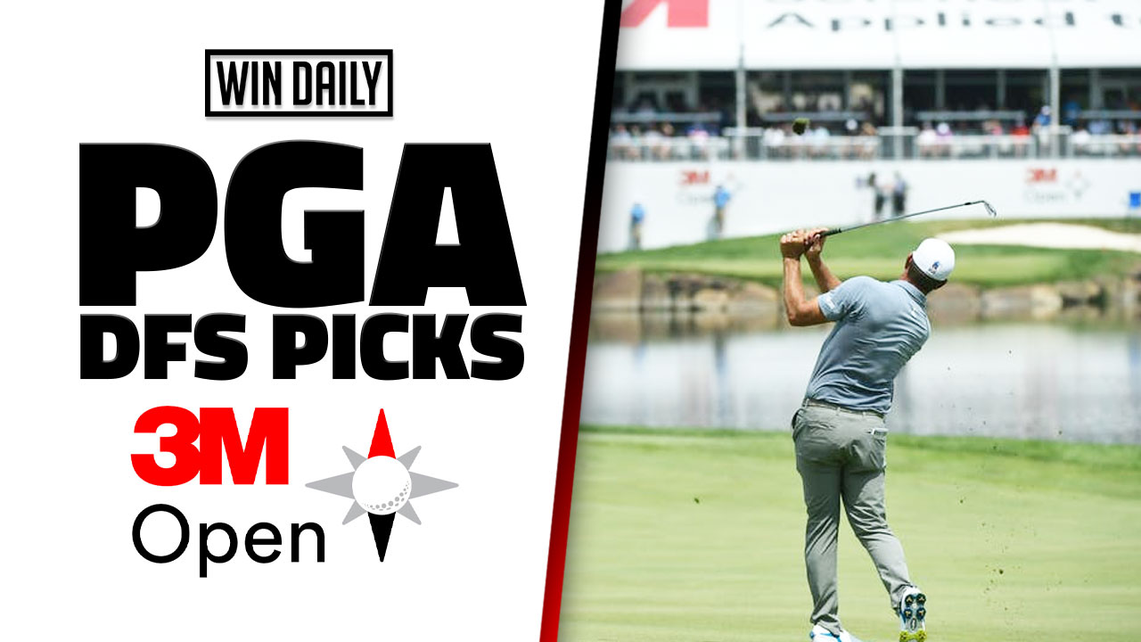 PGA DFS Picks 3M Open at TPC Twin Cities Win Daily Sports