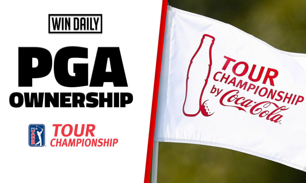 The Tour Championship Final Ownership Projections for DraftKings & FanDuel