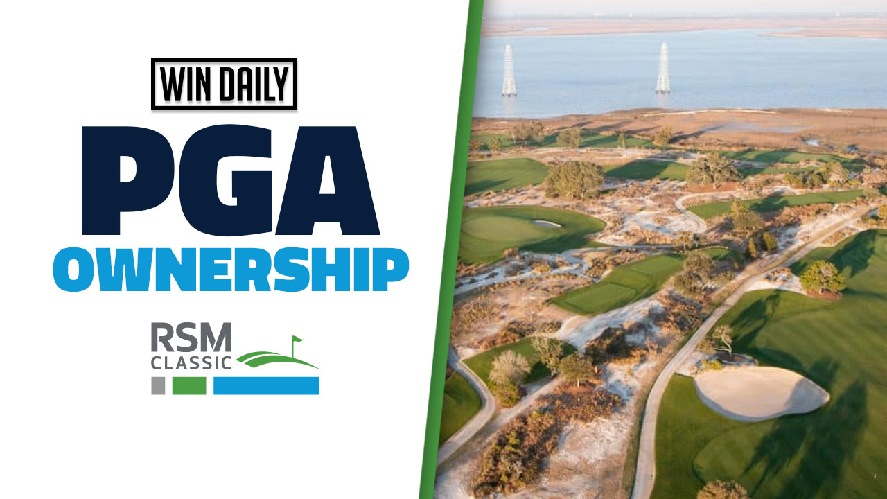 The RSM Classic Final Ownership Projections for DraftKings & FanDuel