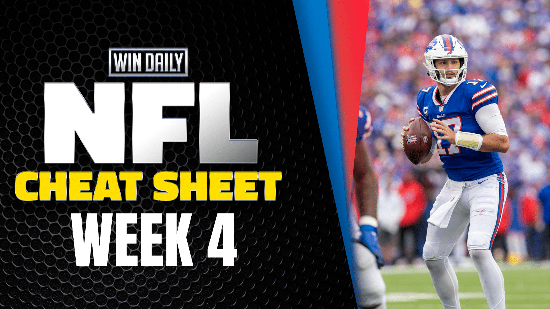 NFL DFS Week 7: Stix Picks (Cash and GPP) - WIN DAILY®