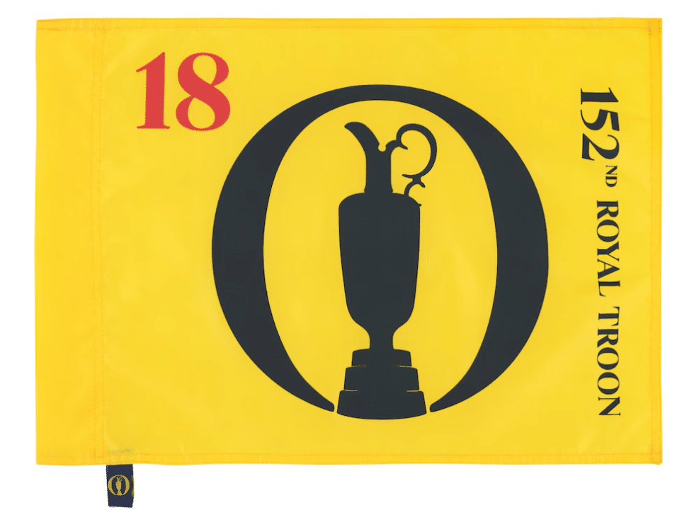 Pin flag for Royal Troon and the British Open preview