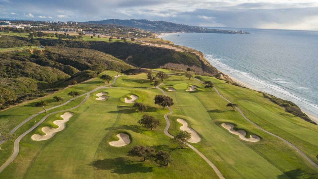 The windy Torrey Pines Golf Course, host to our Farmers Insurance Open preview